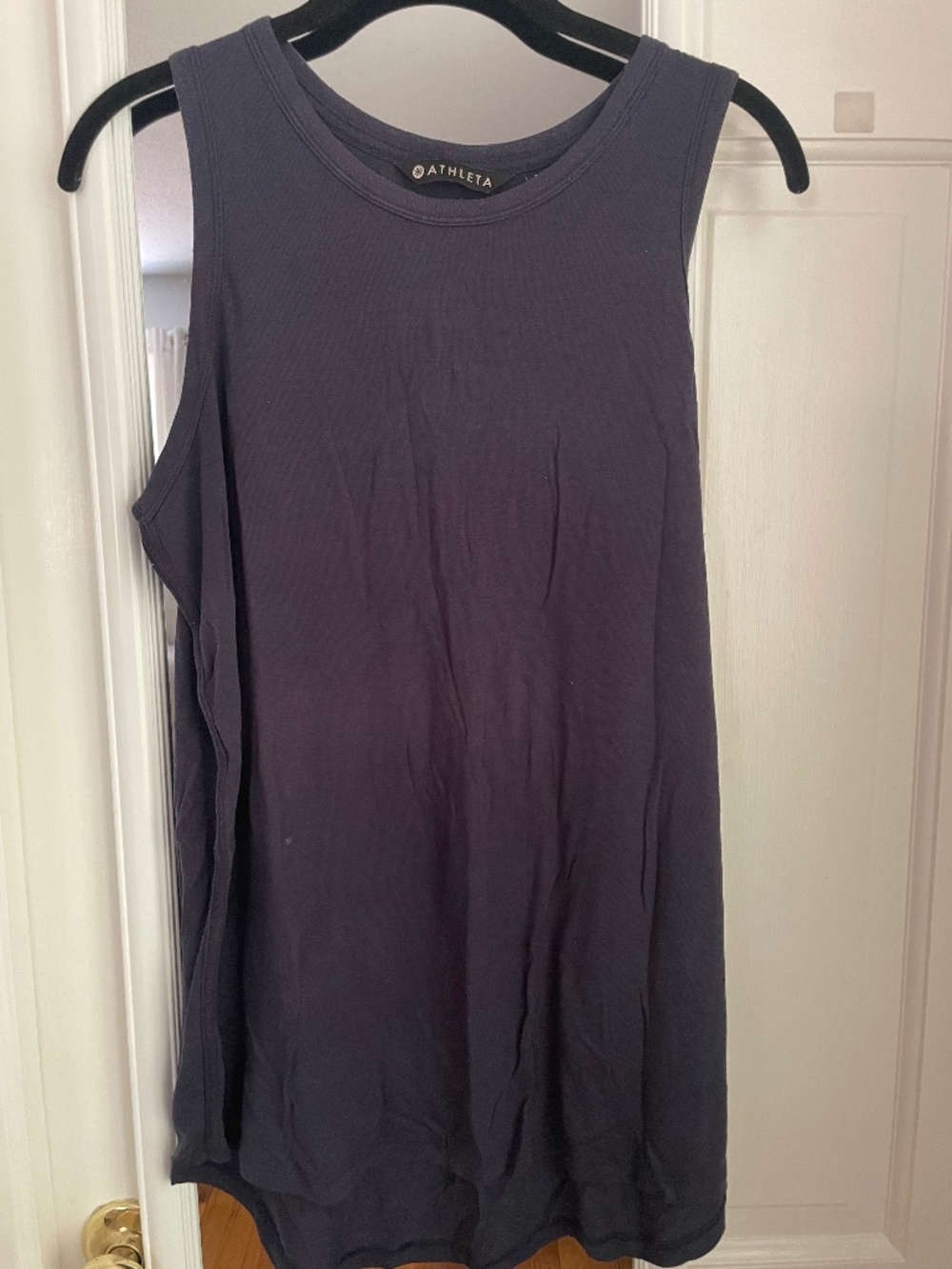 Athleta navy tank size M